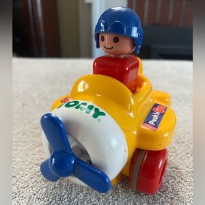Tomy Little People Push n‎ Go plane